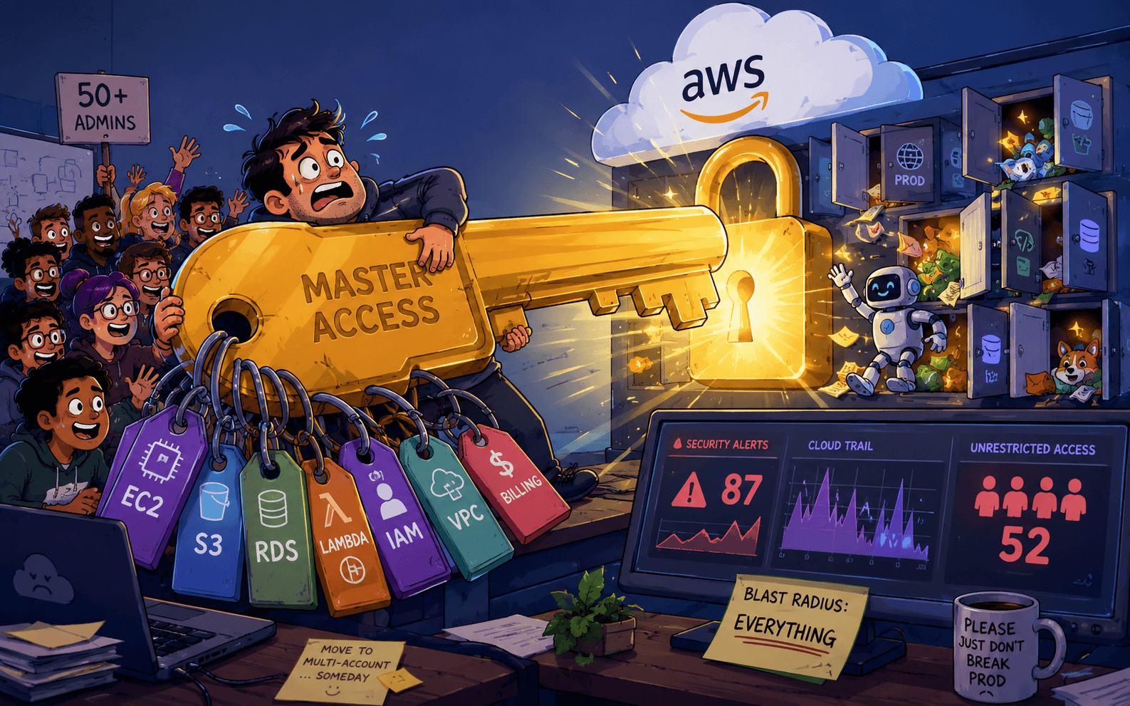 One AWS Account, 50 Admins: What Strong Cloud Candidates Say Next
