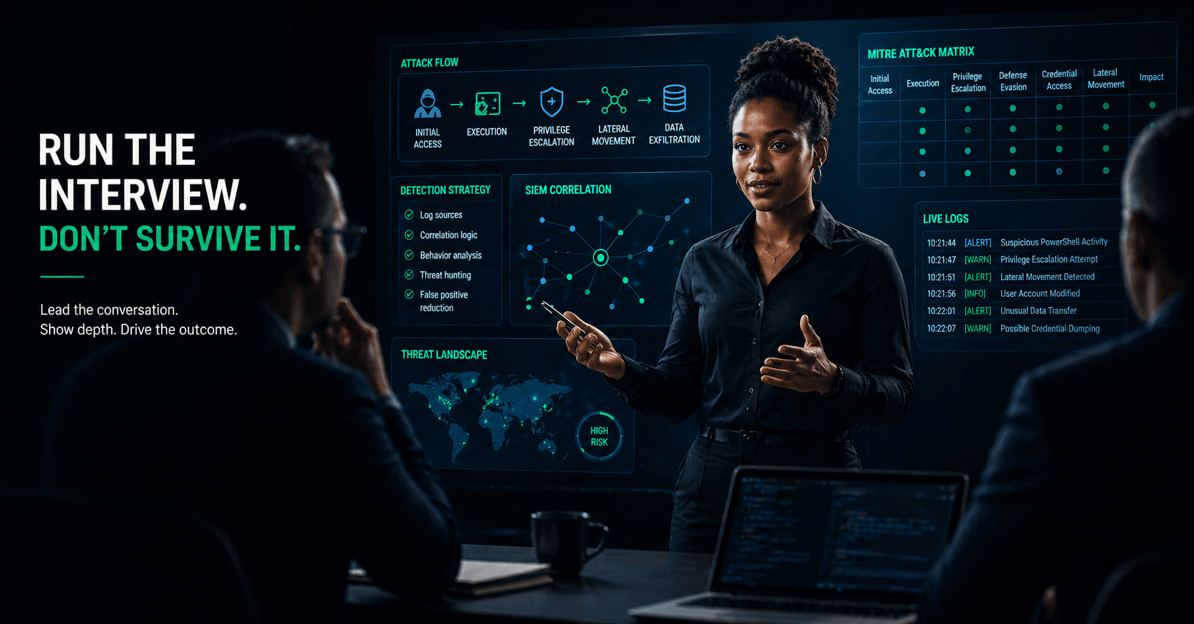 How to Run a Senior Cybersecurity Interview, Not Just Survive It