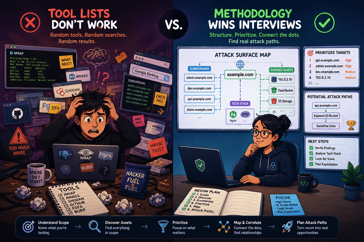 Why Tool Lists Fail in Pentest Interviews (and What to Say Instead)