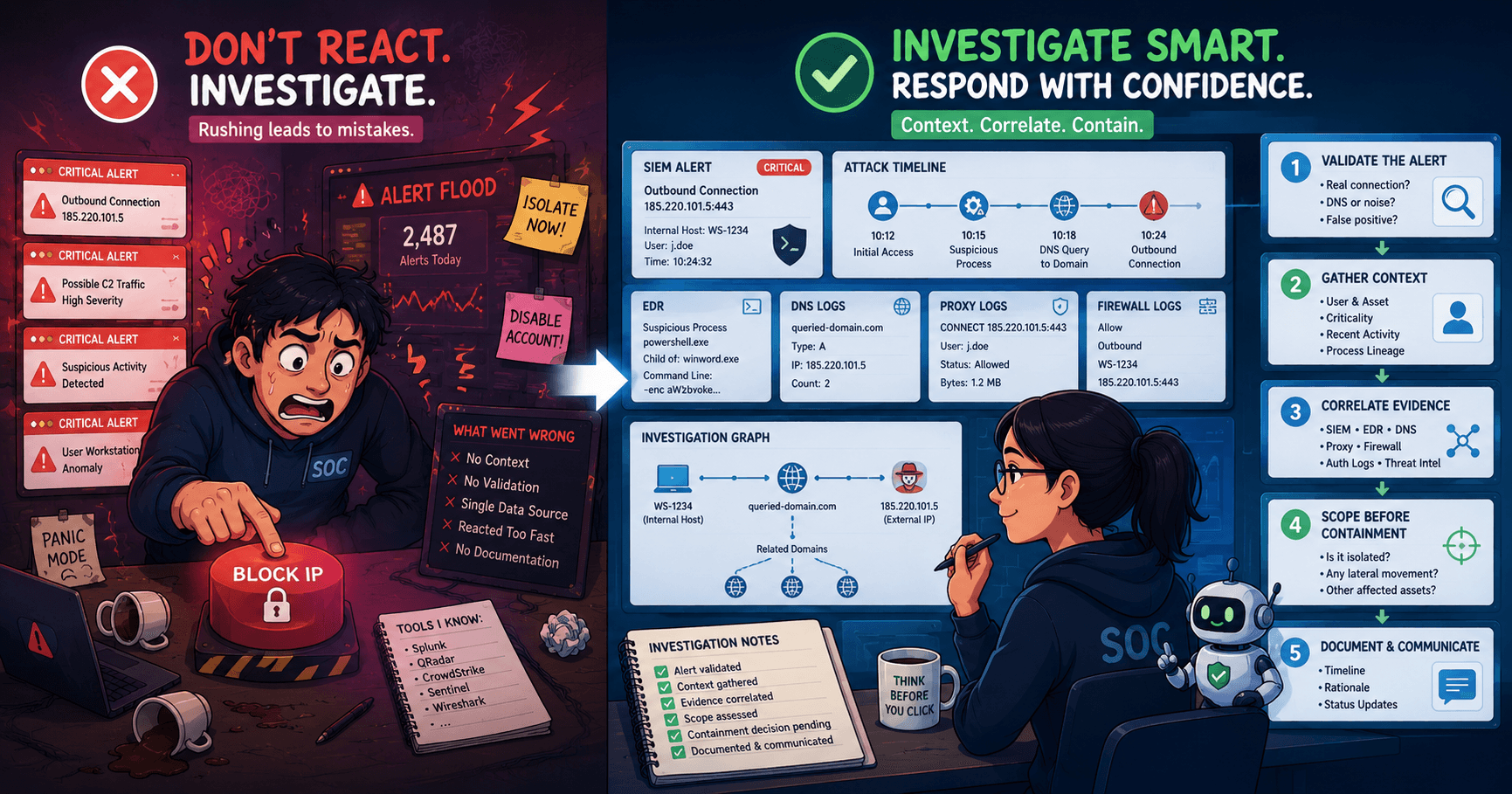 What SOC Analyst Interviewers Actually Look For